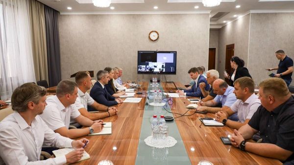 Итоговое совещание с делегацией Минэнерго России - Sputnik Южная Осетия