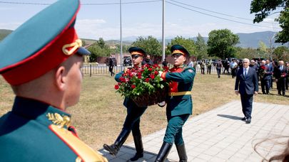 В Южной Осетии почтили память мирных жителей, погибших в августе 2008 года