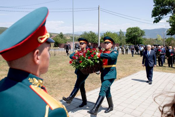 Траурные мероприятия восьмого августа в Южной Осетии  - Sputnik Южная Осетия