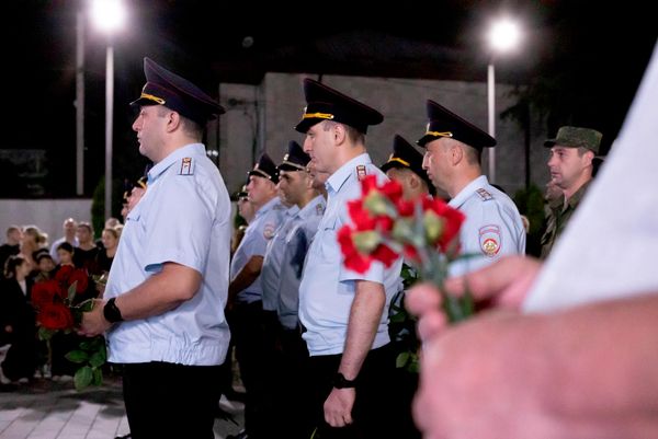 Траурное мероприятие 7 августа у мемориального комплекса Защитникам Южной Осетии в Цхинвале - Sputnik Южная Осетия