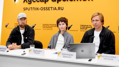 Пресс-конференция посвященная культурно-просветительскому проекту "Живая история. Цхинвал"