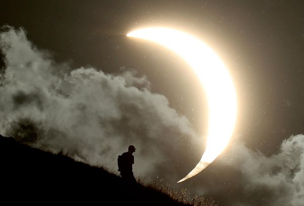 Вид на солнечное затмение над Британией - Sputnik Южная Осетия