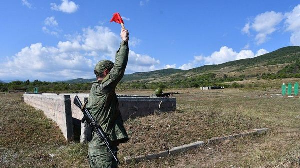 Плановая огневая подготовка военнослужащих Минобороны Южной Осетии - Sputnik Южная Осетия