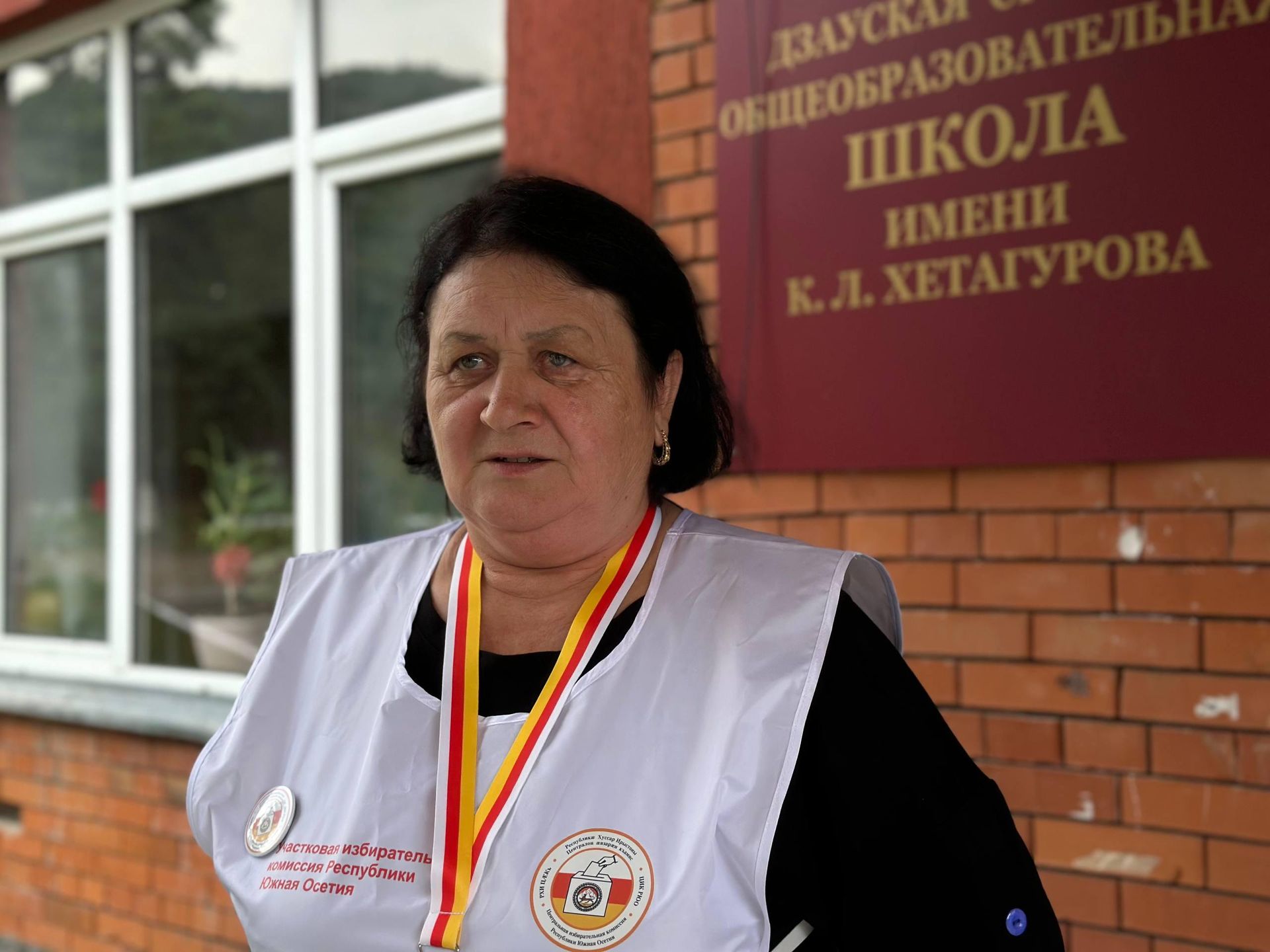 Председатель УИК №20 Роза Цховребова. Выборы президента Южной Осетии 2026 Председатель УИК №20 Роза Цховребова. Выборы президента Южной Осетии 2026 - Sputnik Южная Осетия, 1920, 30.08.2026