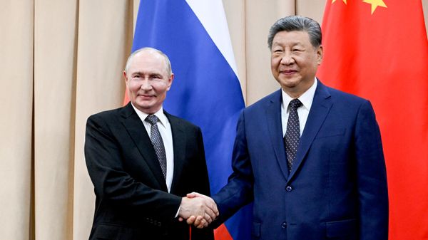 Президент РФ Владимир Путин и председатель КНР Си Цзиньпин - Sputnik Южная Осетия