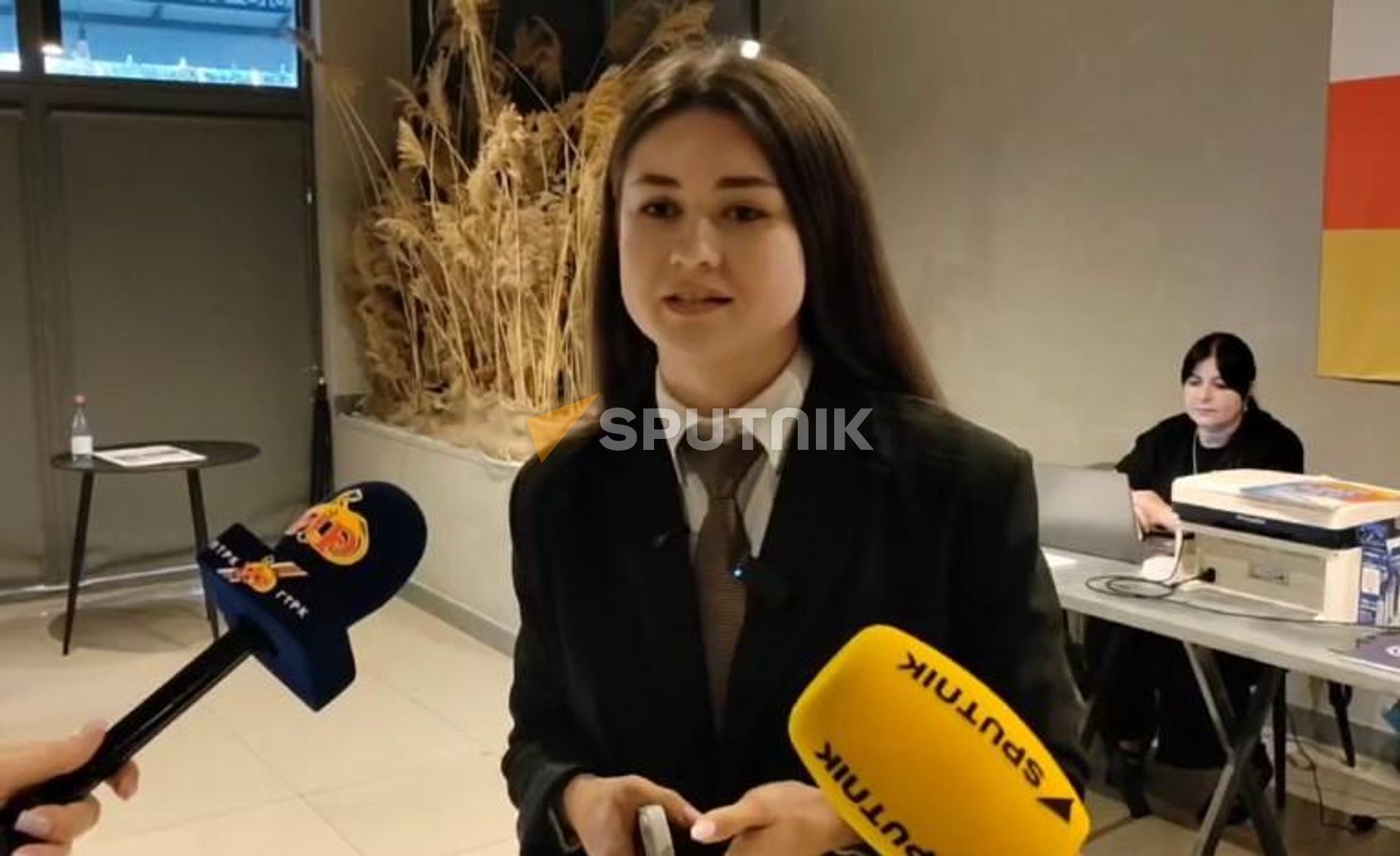 Руководитель направления по работе с молодежью в штабе общественной поддержки Марата Камболова Анна Санакоева - Sputnik Южная Осетия, 1920, 31.08.2026