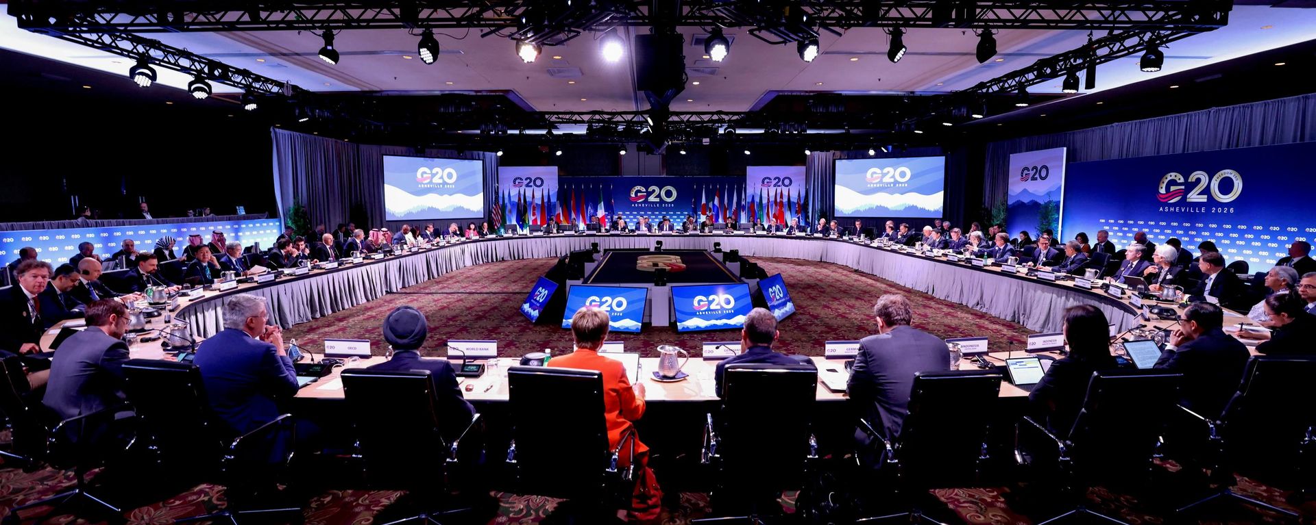 Министры финансов стран G20 в Эшвилле - Sputnik Южная Осетия, 1920, 02.09.2026