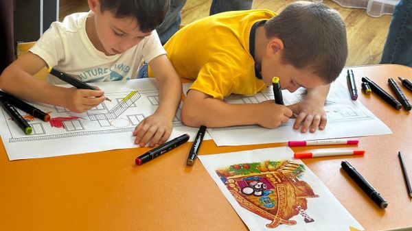 Воспитанники цхинвальского детсада Соловей помогут расписать стены своего садика - Sputnik Южная Осетия