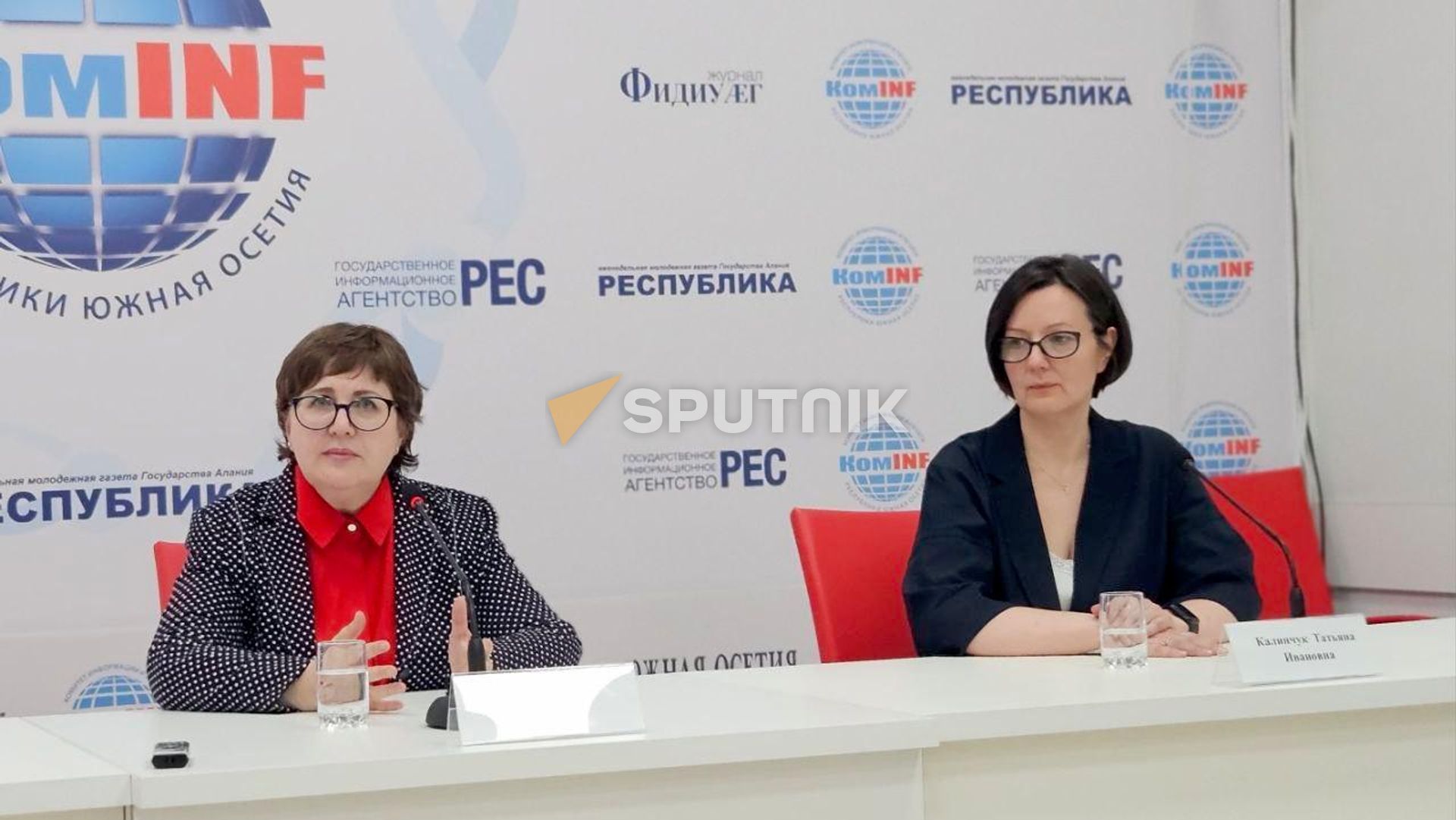 Координаторы грантового конкурса Дружба народов Татьяна Калинчук и Татьяна Сейфи в Южной Осетии - Sputnik Южная Осетия, 1920, 10.09.2026