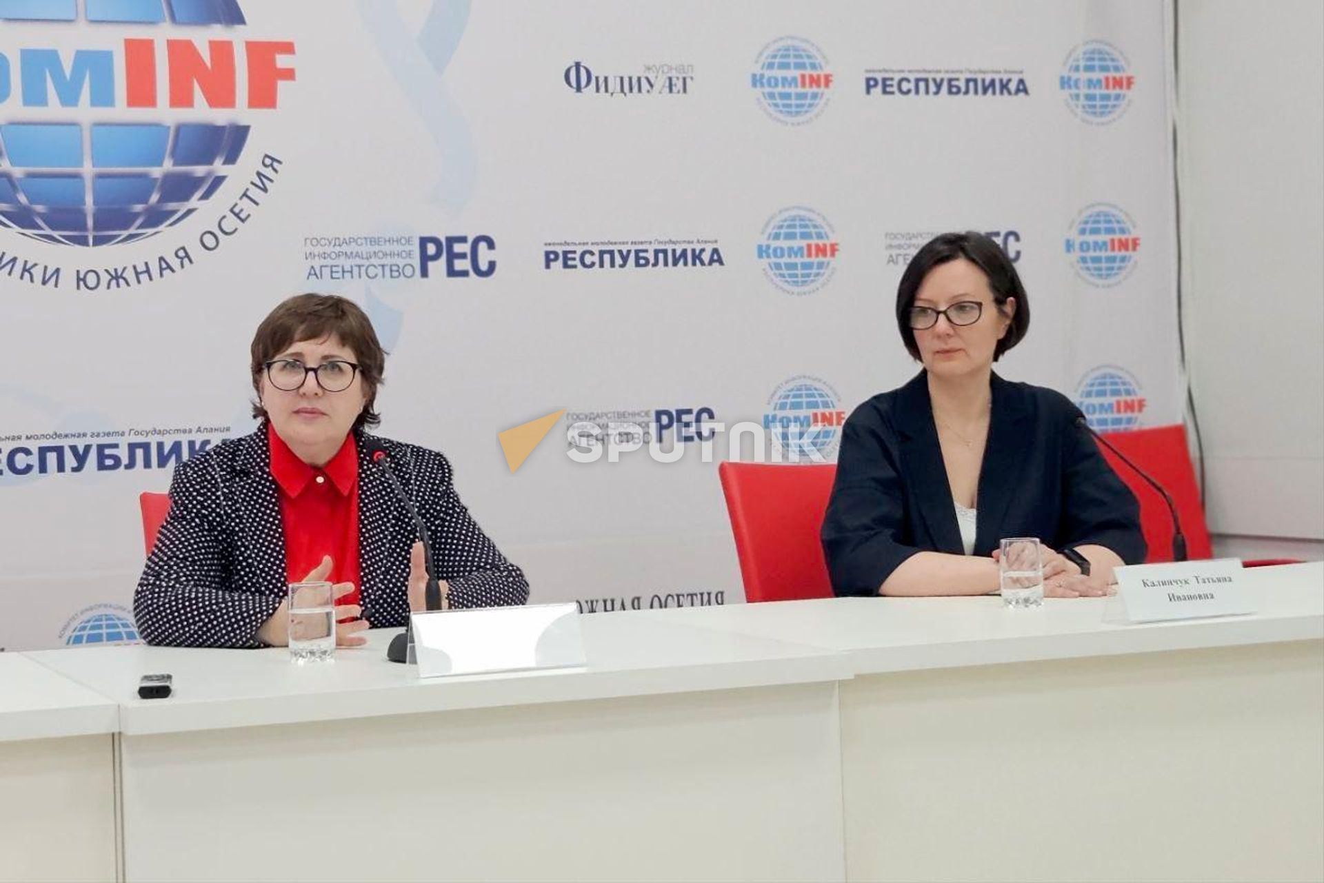 Координаторы грантового конкурса Дружба народов Татьяна Калинчук и Татьяна Сейфи в Южной Осетии - Sputnik Южная Осетия, 1920, 10.09.2026