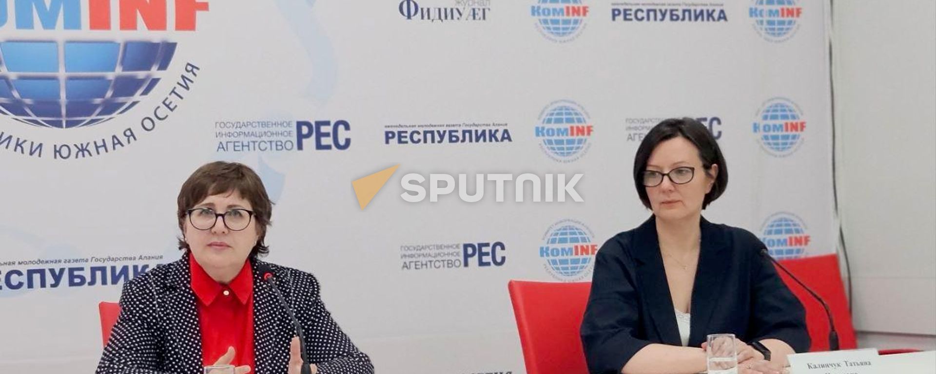 Координаторы грантового конкурса Дружба народов Татьяна Калинчук и Татьяна Сейфи в Южной Осетии - Sputnik Южная Осетия, 1920, 10.09.2026