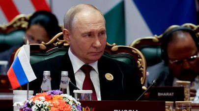 Президент РФ Владимир Путин на заседании XVIII саммита БРИКС