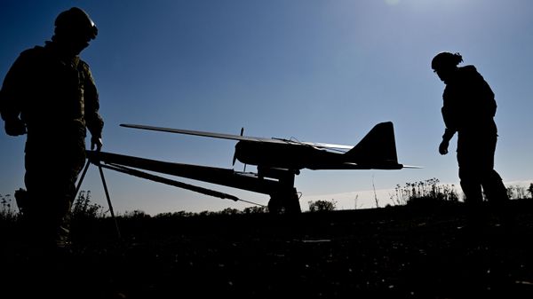 Боевая работа расчета БПЛА Орлан-10 в зоне СВО. Архивное фото. - Sputnik Южная Осетия
