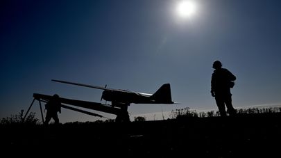 Боевая работа расчета БПЛА "Орлан-10" в зоне СВО. Архивное фото.