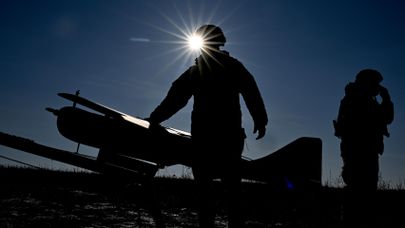 Боевая работа расчета БПЛА "Орлан-10" в зоне СВО. Архивное фото.
