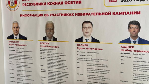 Выборы президента Южной Осетии 2026 - Sputnik Южная Осетия