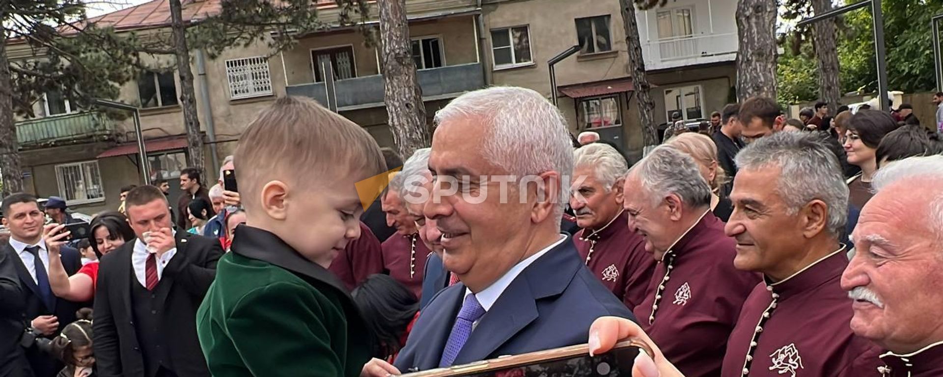 Избранный президент Южной Осетии Марат Камболов Избранный президент Южной Осетии Марат Камболов - Sputnik Южная Осетия, 1920, 26.09.2026