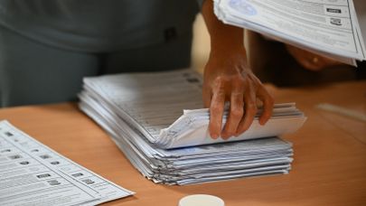 Подсчет голосов на выборах в Госдуму