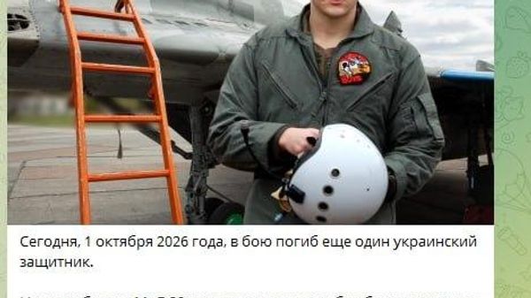 Сбит один из Призраков Киева: средства ПВО армии России уничтожили истребитель МиГ-29 40-й бригады тактической авиации ВВС Украины - Sputnik Южная Осетия