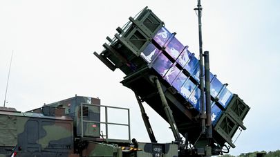 Зенитно-ракетная система Patriot в Германии. Архивное фото 