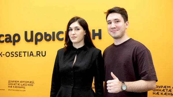 Донна Дудаева и Олег Плиев - Sputnik Южная Осетия