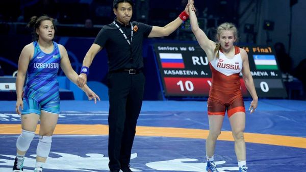 789Алина Касабиева вышла в финал чемпионата мира по женской борьбе в Астане! - Sputnik Южная Осетия
