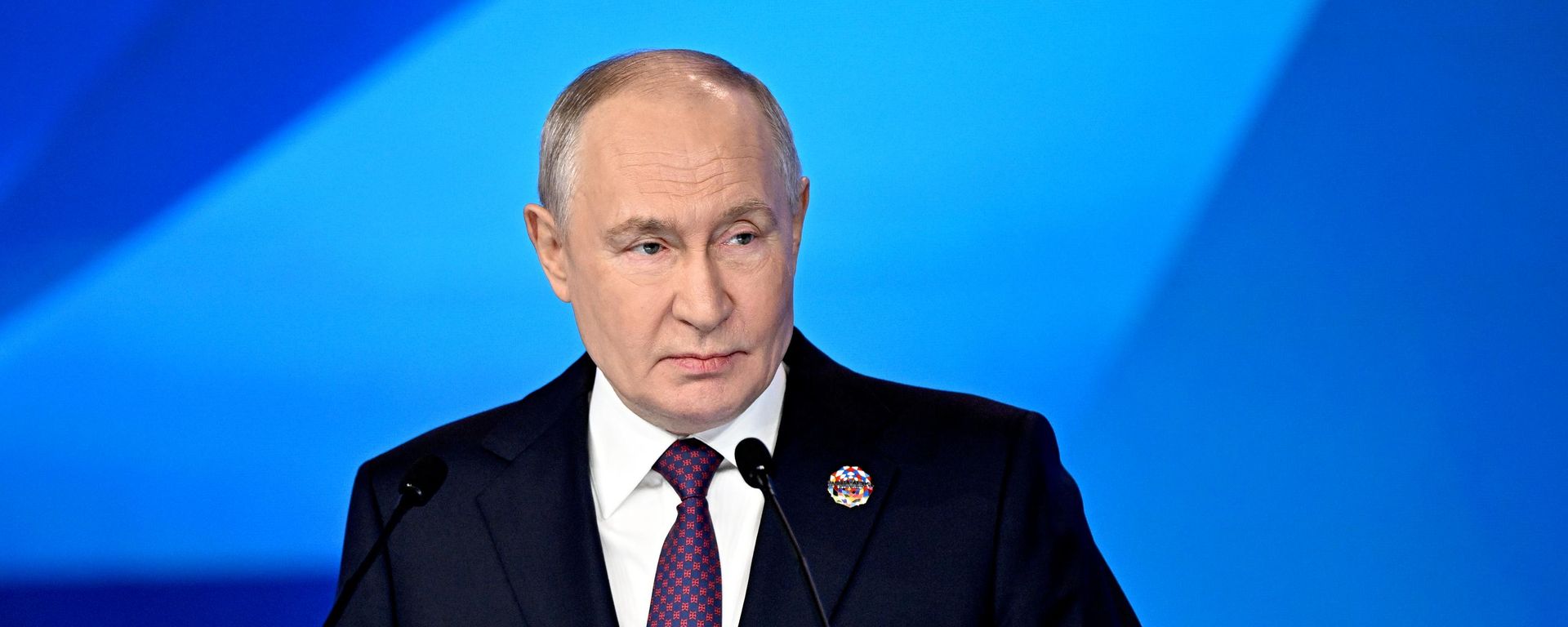 Президент РФ Владимир Путин на пленарном заседании форума Россия-Африка в Москве - Sputnik Южная Осетия, 1920, 28.10.2026