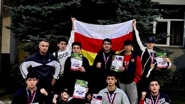 Спортсмены из Южной Осетии стали победителями чемпионата и первенства России по ММА в Майкопе - Sputnik Южная Осетия