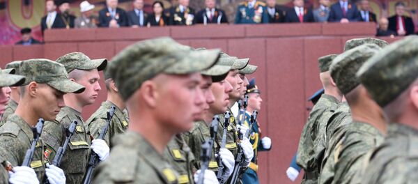 Парад победы в Цхинвале - Sputnik Южная Осетия