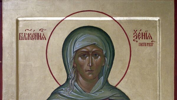 Икона святой, блаженной Ксении Петербургской - Sputnik Южная Осетия
