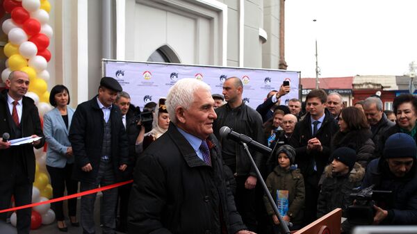 Открытие Школы космонавтики имени Руслана Комаева во Владикавказе - Sputnik Южная Осетия