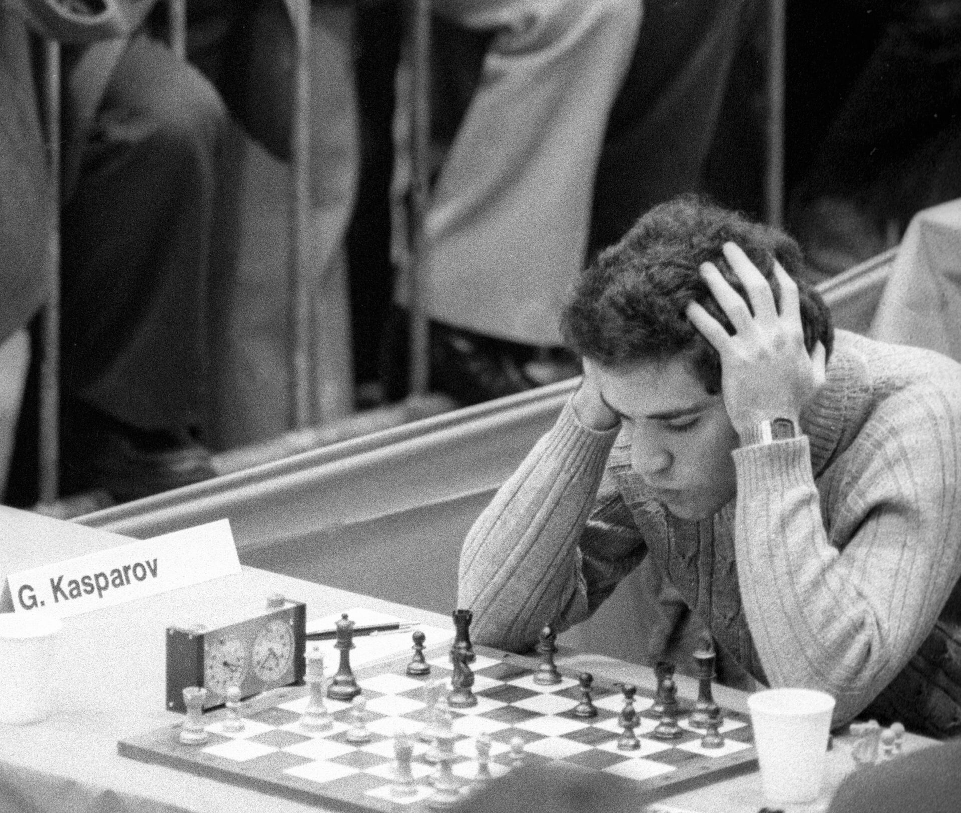 Советский шахматист, чемпион мира среди юношества (1980 г.), чемпион СССР (1981 г.) Гарри Каспаров - Sputnik Южная Осетия, 1920, 12.04.2022