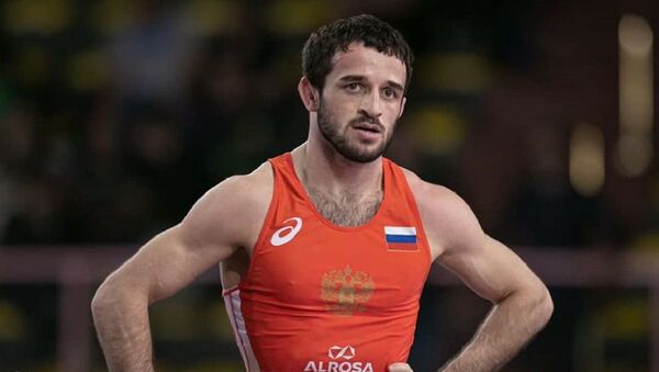 Виталий Кабалоев - серебряный призер чемпионата Европы по греко-римской борьбе - Sputnik Южная Осетия