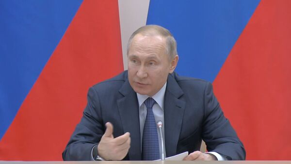 Встреча Путина с рабочей группой по подготовке поправок в Конституцию РФ - прямой эфир - Sputnik Южная Осетия