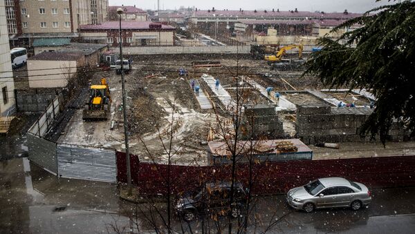 Строительство школы №3. - Sputnik Южная Осетия