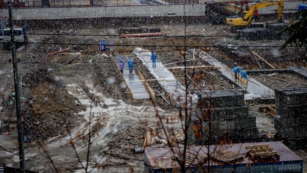 Строительство школы №3. - Sputnik Южная Осетия