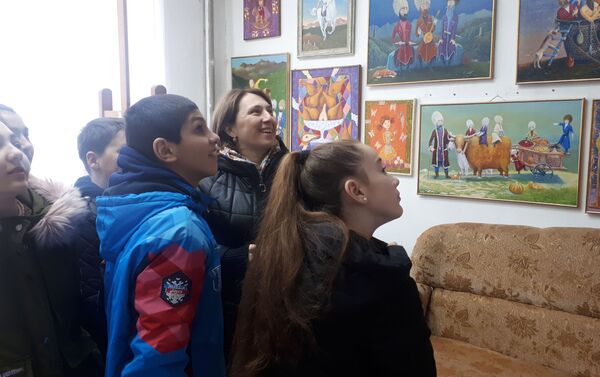 День открытых дверей в Союзе художников Южной Осетии  - Sputnik Южная Осетия