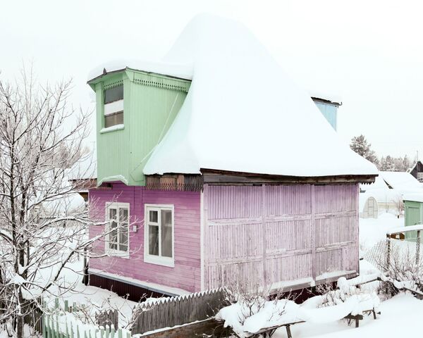 Деревянный домик в Архангельской области - Sputnik Южная Осетия
