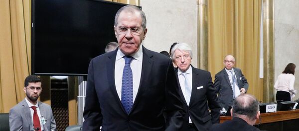 Министр иностранных дел РФ Сергей Лавров на 43-й сессии Совета ООН по правам человека. Министр иностранных дел РФ Сергей Лавров на 43-й сессии Совета ООН по правам человека. - Sputnik Южная Осетия