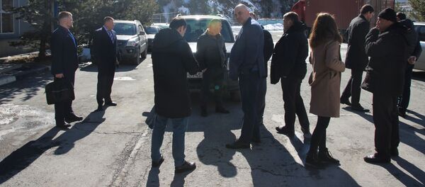 Встреча на территории североосетинского пункта пропуска Нижний Зарамаг  - Sputnik Южная Осетия