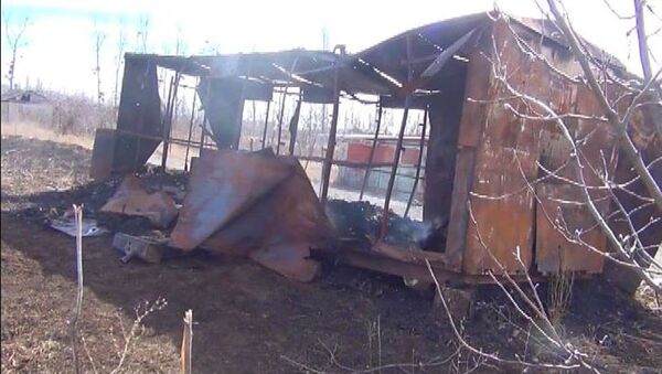 Возгорание сухостоя в Южной Осетии  - Sputnik Южная Осетия