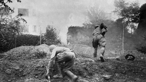 Бойцы Советской Армии. Архивное фото  - Sputnik Южная Осетия