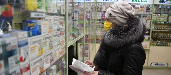 Продажа медицинских масок в аптеках Продажа медицинских масок в аптеках - Sputnik Южная Осетия