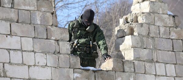 Разведчики ЮВО провели тактико-специальное учение в горах Северной Осетии  Разведчики ЮВО провели тактико-специальное учение в горах Северной Осетии  - Sputnik Южная Осетия