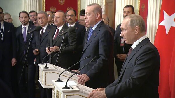 Прекращение огня и коридор безопасности: итоги переговоров Путина и Эрдогана - Sputnik Южная Осетия