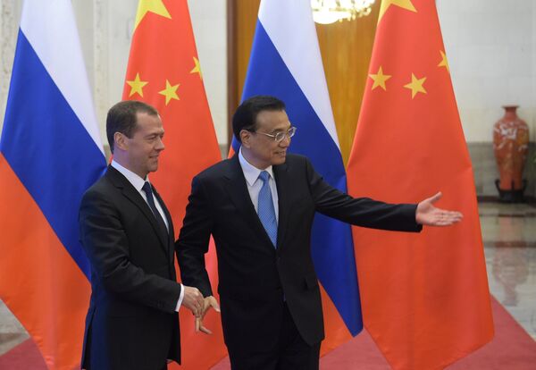 Официальный визит премьер-министра РФ Д.Медведева в КНР - Sputnik Южная Осетия