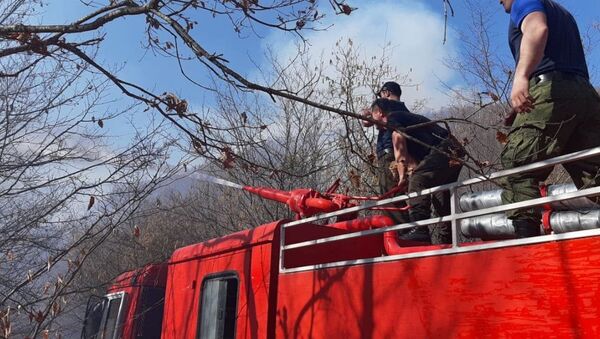 Пожарные Южной Осетии - Sputnik Южная Осетия