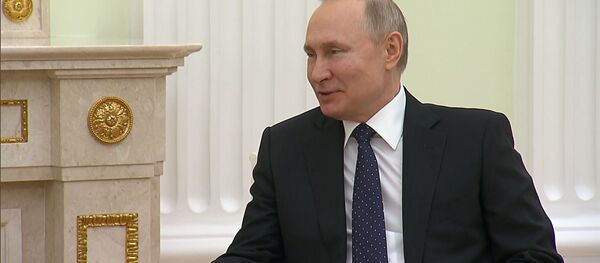 Встреча президента России Владимира Путина с президентом Южной Осетии Анатолием Бибиловым - Sputnik Южная Осетия