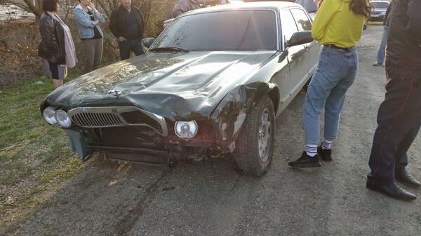 В Южной Осетии иномарка столкнулась с Грантой - Sputnik Южная Осетия