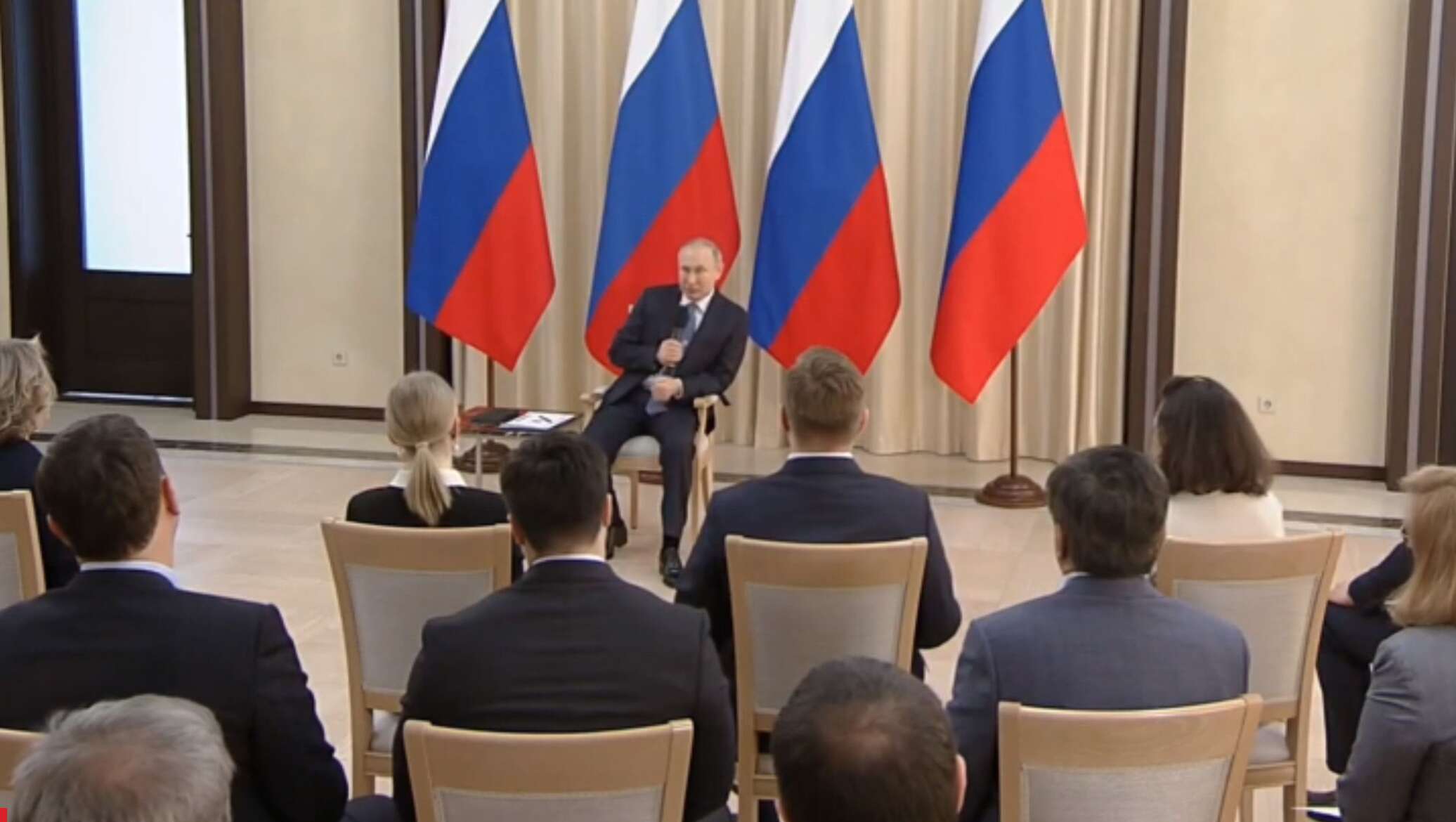 Встреча Путина с предпринимателями